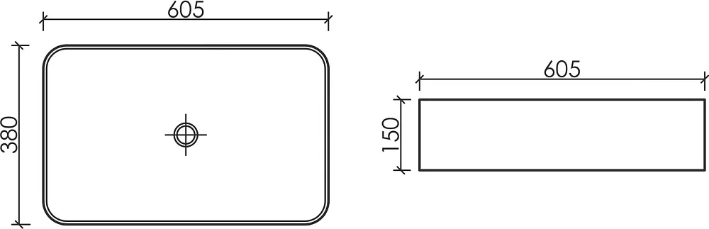 Раковина Ceramicanova Element CN6053 Sancos — официальный сайт