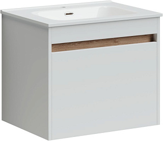 Тумба под раковину Sancos Smart 60 подвесная белый, SM60W