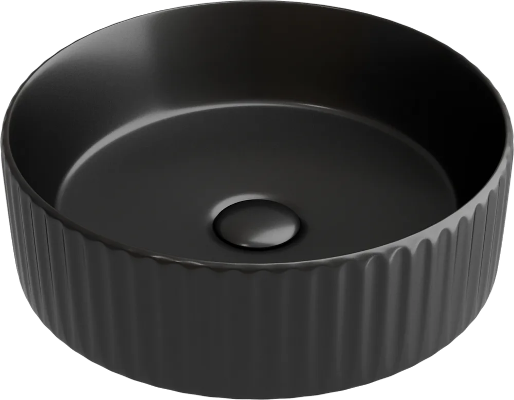 Раковина Ceramicanova Element CN6057MB черная матовая Sancos — официальный сайт