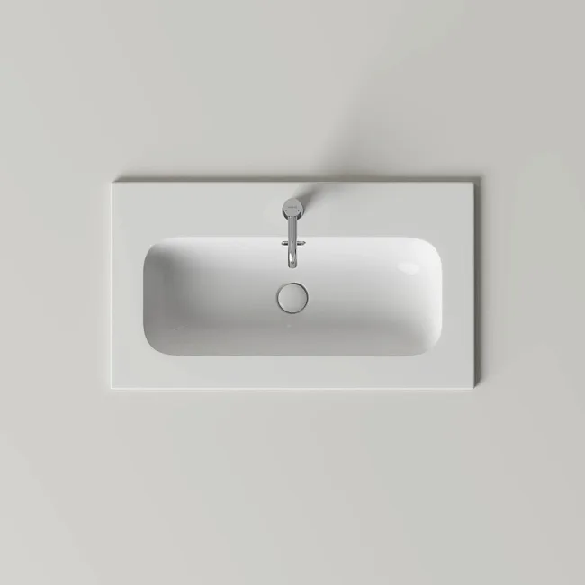 Мебельная раковина Ceramicanova Lucia CN6096 белый Sancos — Оригинал