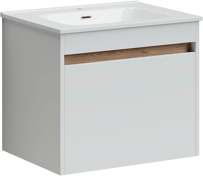 Тумба под раковину Sancos Smart 60 подвесная белый, SM60W Sancos — Оригинал