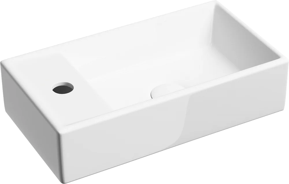 Рукомойник Ceramicanova Element CN6051R белый глянцевый Sancos — официальный сайт
