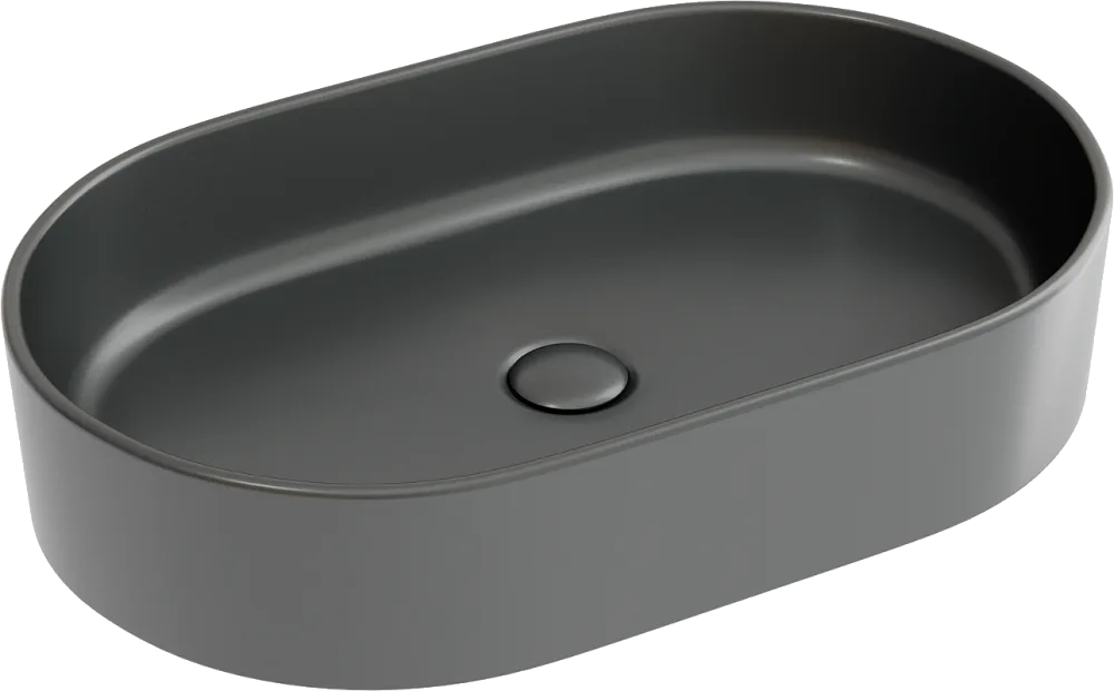 Раковина Ceramicanova Element CN6048MDH темный антрацит матовая Sancos — официальный сайт