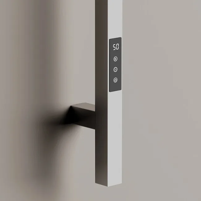 Полотенцесушитель электрический Sancos Linn 150x3 I-образный, хром, SC13002CH Sancos — Оригинал