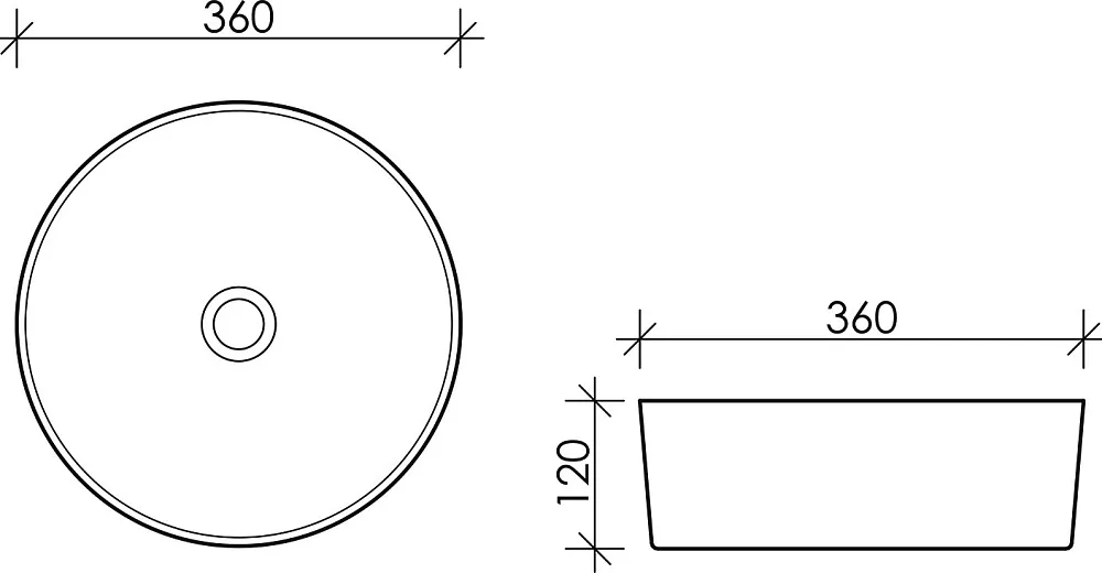 Раковина Ceramica Nova Element CN5001 Sancos — официальный сайт
