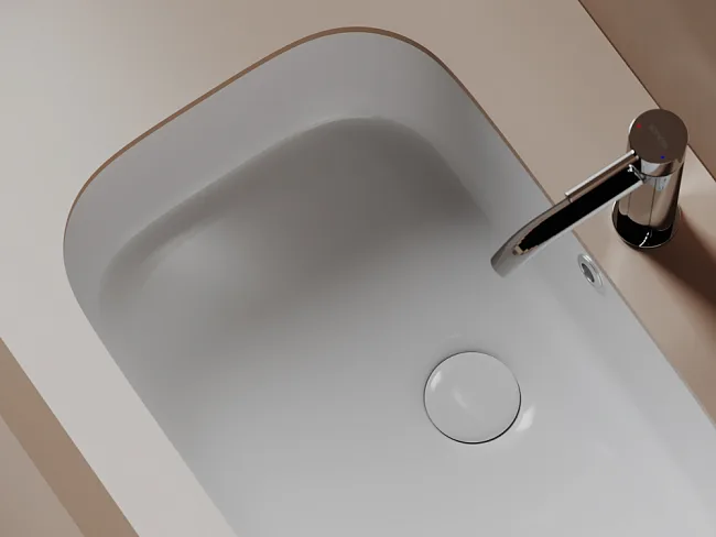 Встраиваемая раковина Ceramicanova Era CN15006 белый Sancos — Оригинал