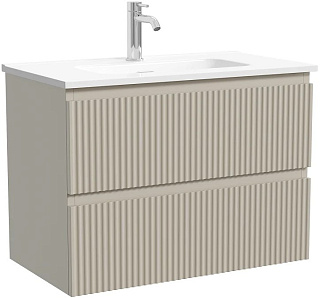 Тумба под раковину Sancos Snob R 70 подвесная Beige soft (капучино), SNR70/39CE