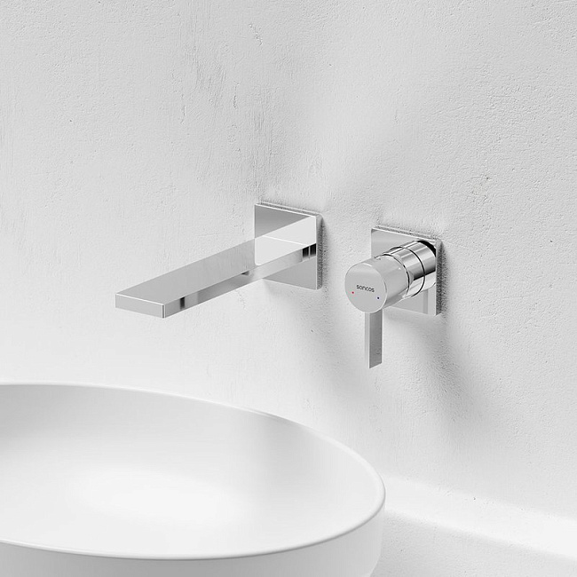 Смеситель для раковины Sancos Linn, хром, SC9021CH Sancos — Оригинал