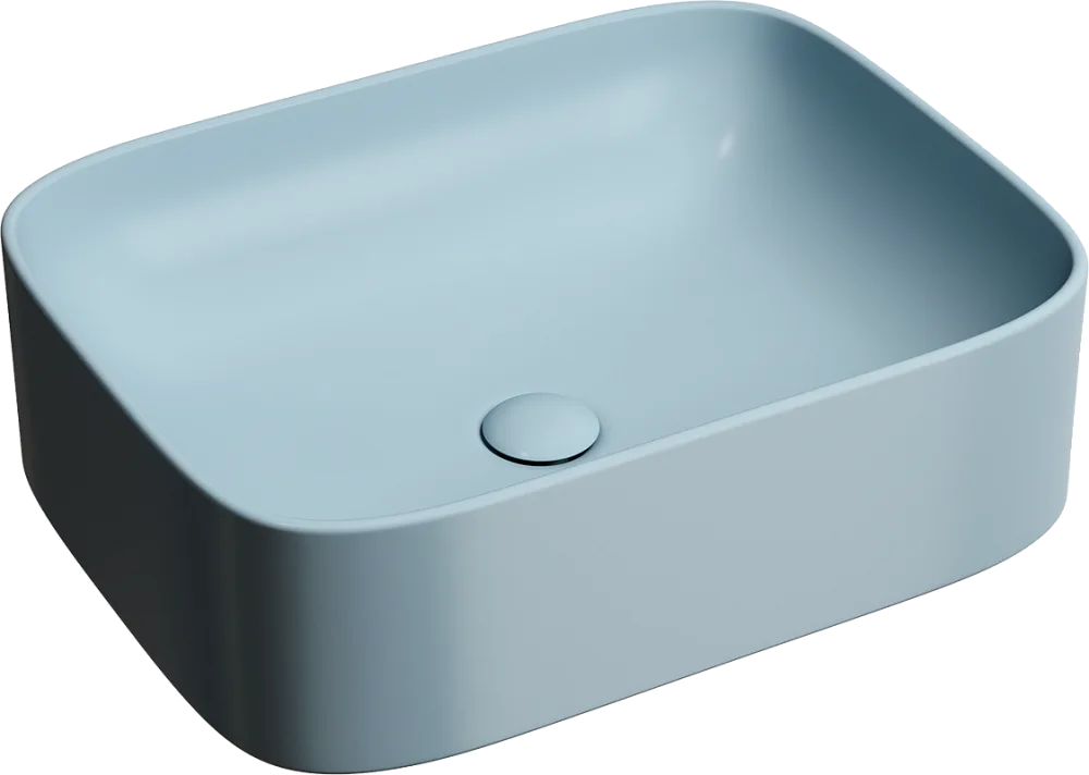 Раковина Ceramicanova Element CN6052ML голубая матовая Sancos — официальный сайт