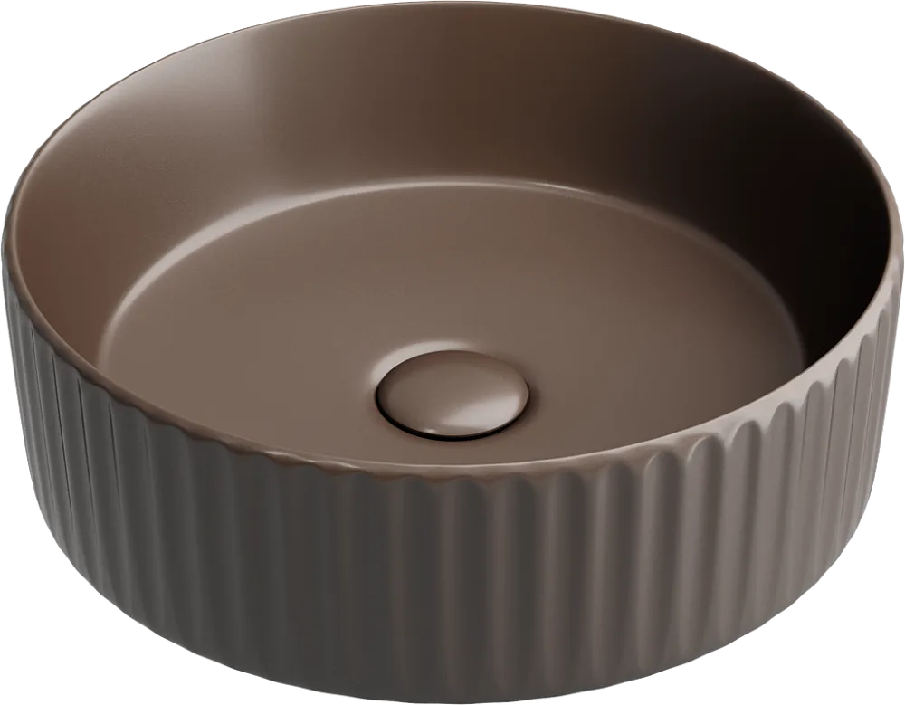 Раковина Ceramicanova Element CN6057MDB темно-коричневый матовая Sancos — официальный сайт