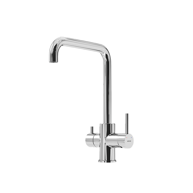 Смеситель для кухни Sancos Vela, с краном под фильтр для питьевой воды, хром, SC4013CH Sancos — Оригинал