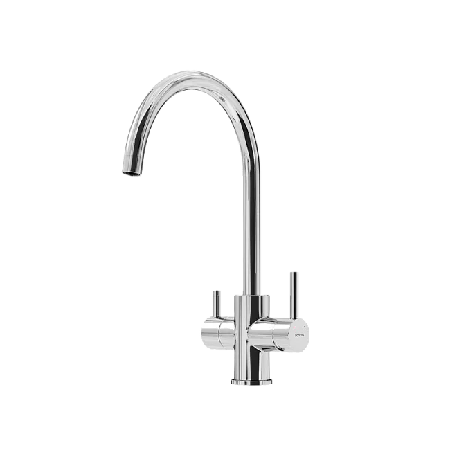 Смеситель для кухни Sancos Taper, с краном под фильтр для питьевой воды, хром, SC4012CH Sancos — Оригинал
