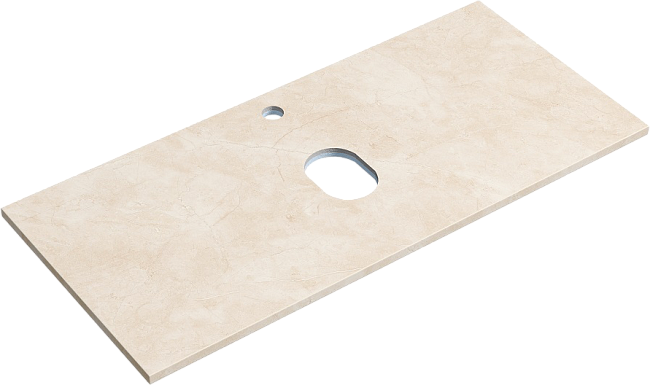 Столешница Sancos TT100A2X 100 см бежевый, без кронштейнов Sancos — Оригинал