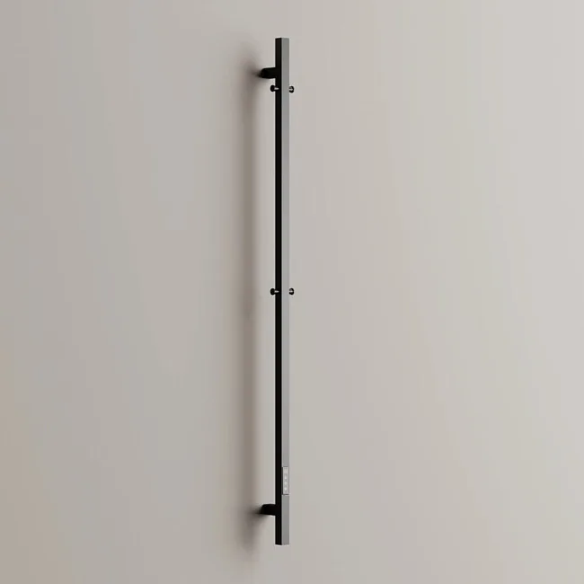 Полотенцесушитель электрический Sancos Linn 150x3 I-образный, вороненая сталь, SC13002GG Sancos — Оригинал