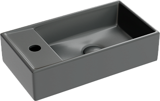 Рукомойник Ceramicanova Element CN6051RMDH темный антрацит матовый