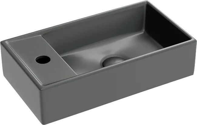Рукомойник Ceramicanova Element CN6051RMDH темный антрацит матовый Sancos — Оригинал