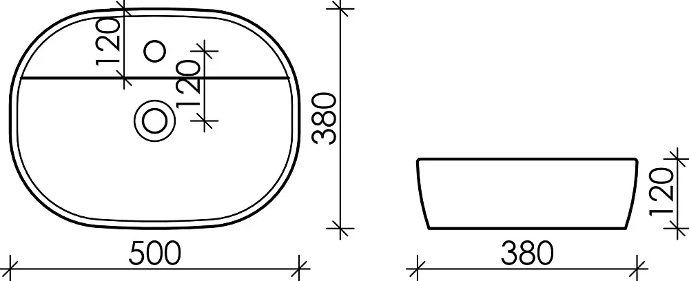 Раковина Ceramica Nova Element CN6036 Sancos — официальный сайт