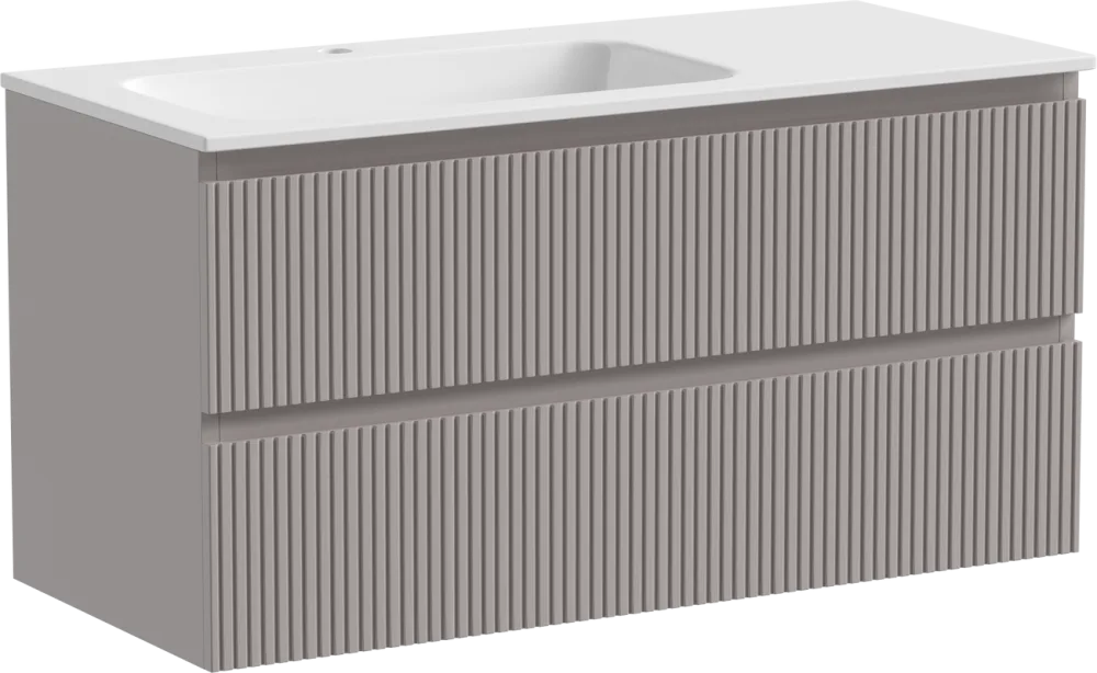 Тумба с раковиной Sancos Snob T 100 см, L, doha soft Sancos — официальный сайт