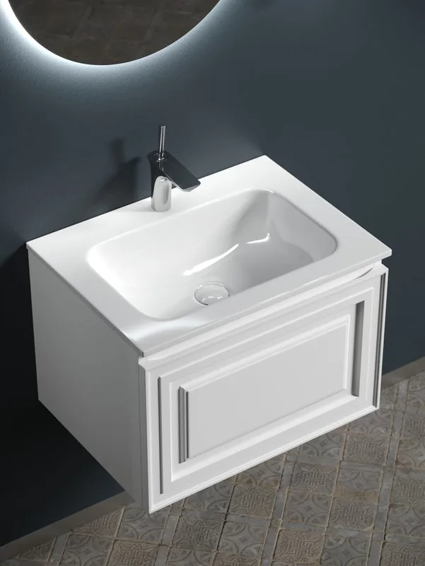 Тумба под раковину Sancos Very 60 подвесная Bianco (белый), VR60W Sancos — официальный сайт