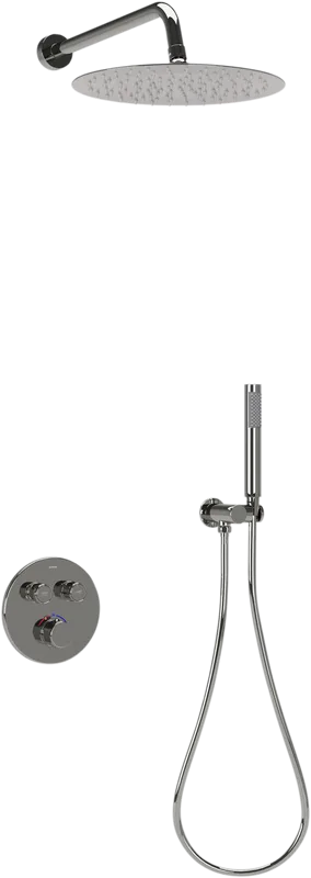 Душевой комплект Sancos Link SC3005CH хром, С ВНУТРЕННЕЙ ЧАСТЬЮ Sancos — официальный сайт