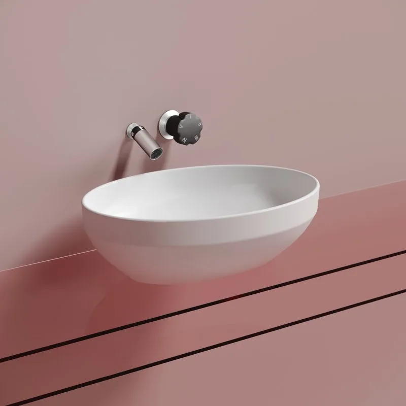 Раковина Ceramicanova Element CN6056MW белая матовая Sancos — официальный сайт