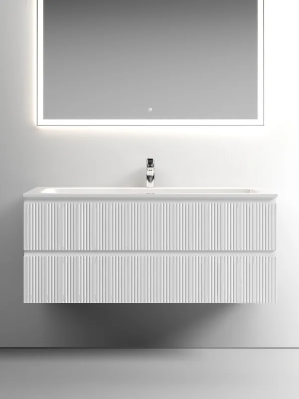 Тумба под раковину Sancos Snob T 120 подвесная Bianco (белый), SNT120W Sancos — официальный сайт