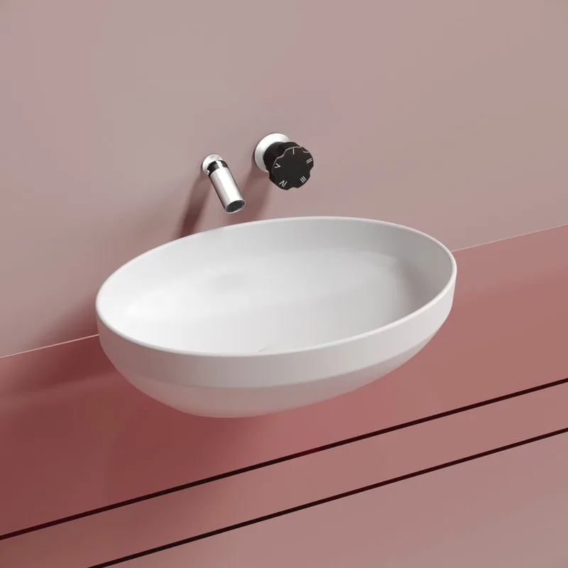 Раковина Ceramicanova Element CN6056MW белая матовая Sancos — официальный сайт