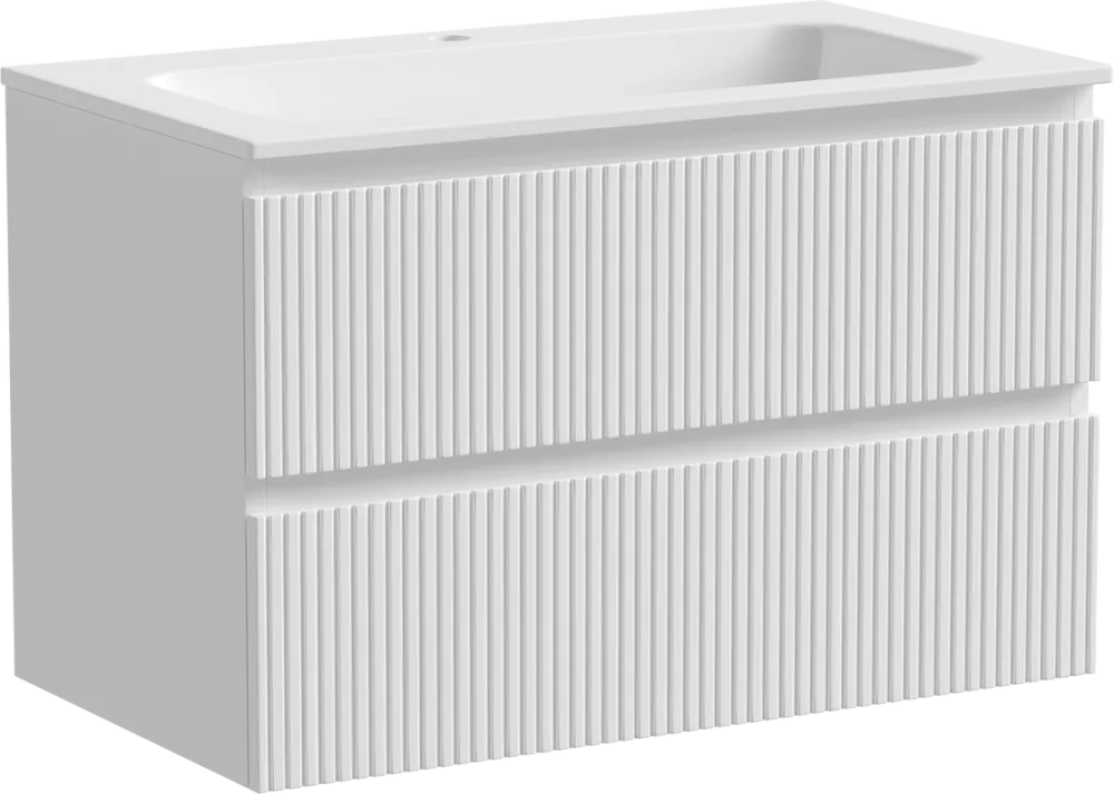 Тумба с раковиной Sancos Snob T 80 см, bianco Sancos — официальный сайт