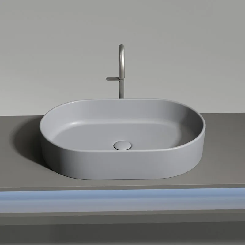 Раковина Ceramicanova Element CN6048MH антрацит матовая Sancos — официальный сайт