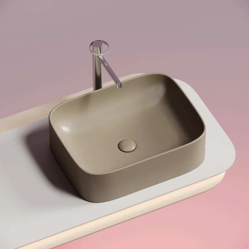 Раковина Ceramicanova Element CN6052MC капучино матовая Sancos — официальный сайт