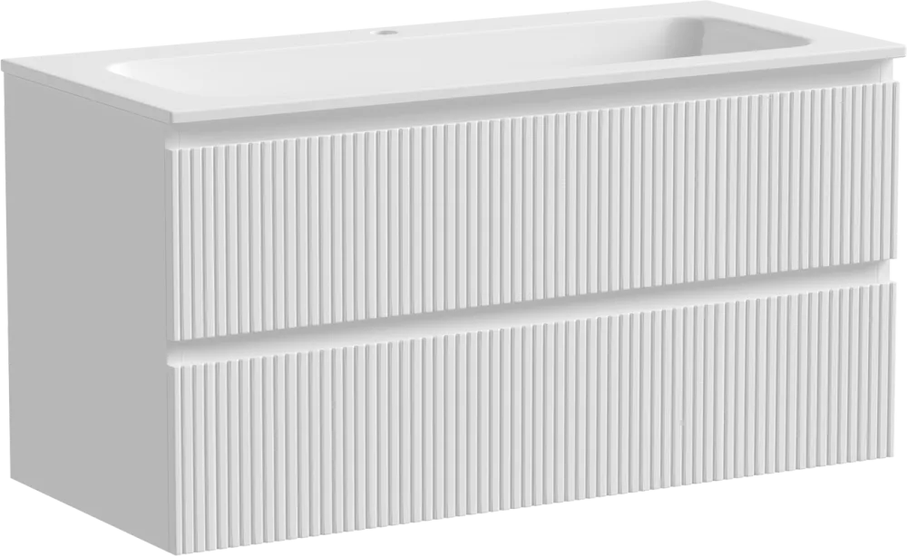 Тумба с раковиной Sancos Snob T 100 см, bianco Sancos — официальный сайт