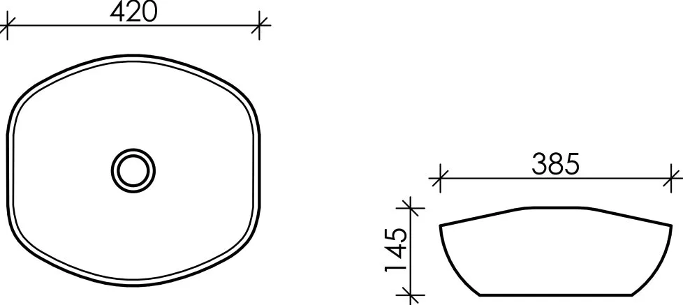 Раковина Ceramica Nova Element CN5017 Sancos — официальный сайт