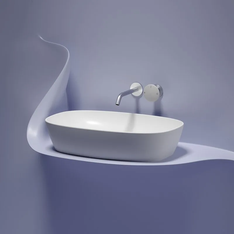 Раковина Ceramicanova Element CN6049MW белая матовая Sancos — официальный сайт