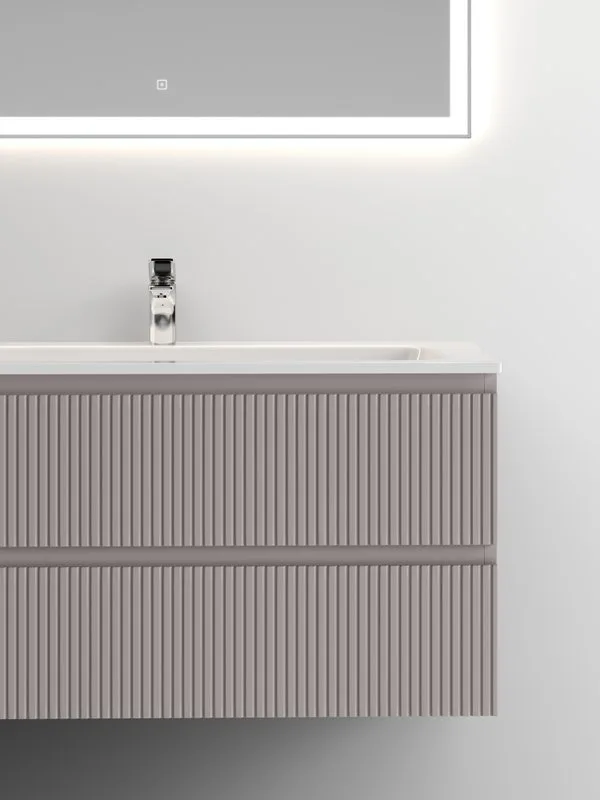 Тумба под раковину Sancos Snob T 100 подвесная Doha soft (пыльная роза), SNT100SM Sancos — официальный сайт