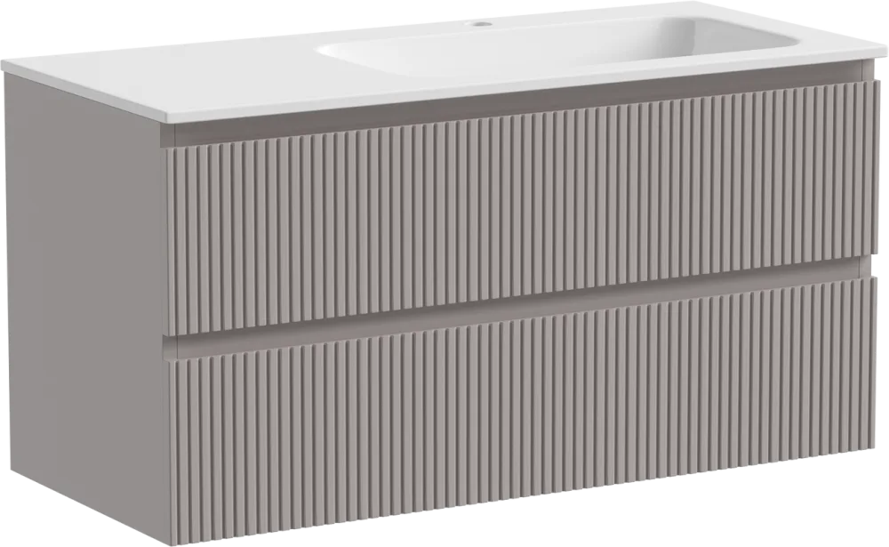 Тумба с раковиной Sancos Snob T 100 см, R, doha soft Sancos — официальный сайт