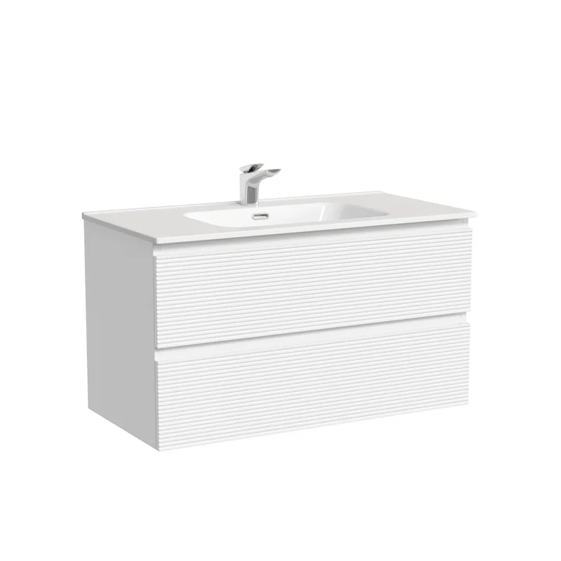 Тумба под раковину Sancos Folk 90 подвесная Bianco (белый), FL90W Sancos — официальный сайт
