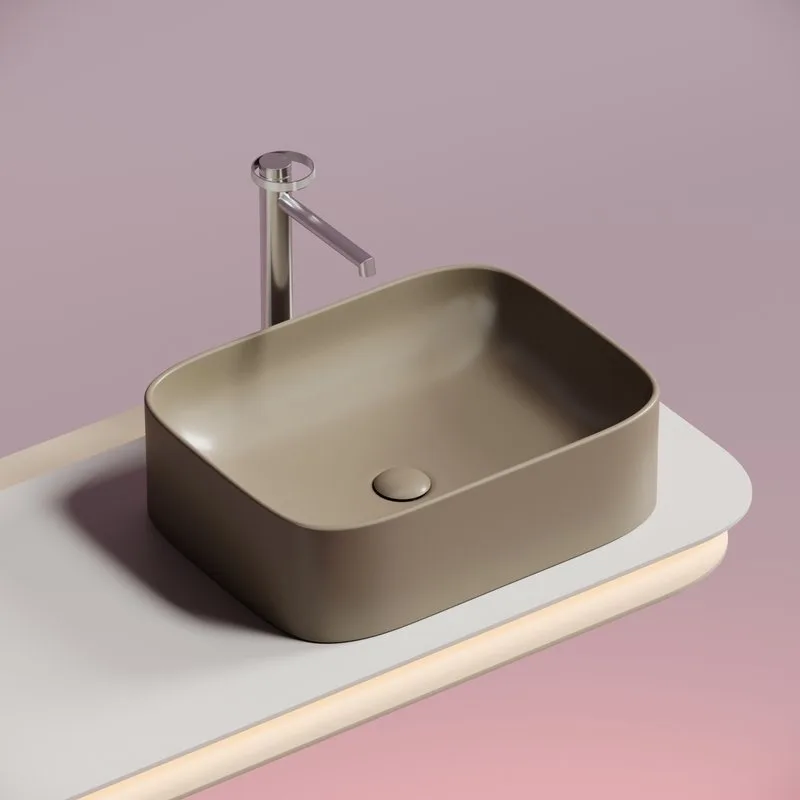 Раковина Ceramicanova Element CN6052MC капучино матовая Sancos — официальный сайт