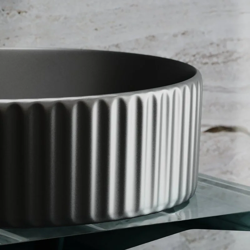 Раковина Ceramicanova Element CN6057MDH темный антрацит матовый Sancos — официальный сайт