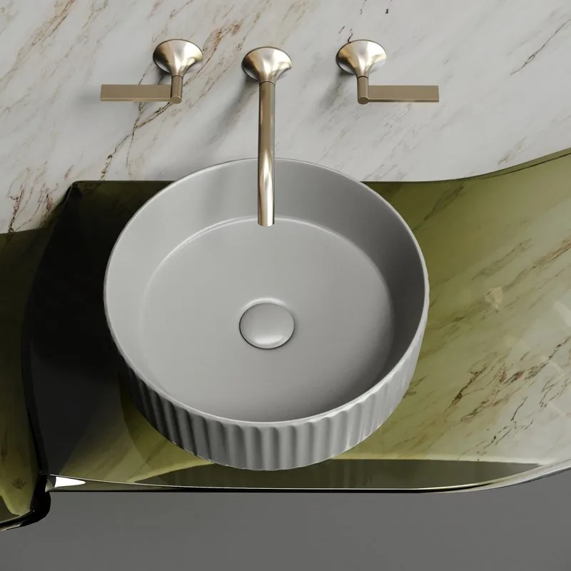 Раковина Ceramicanova Element CN6057MH антрацит матовый Sancos — официальный сайт