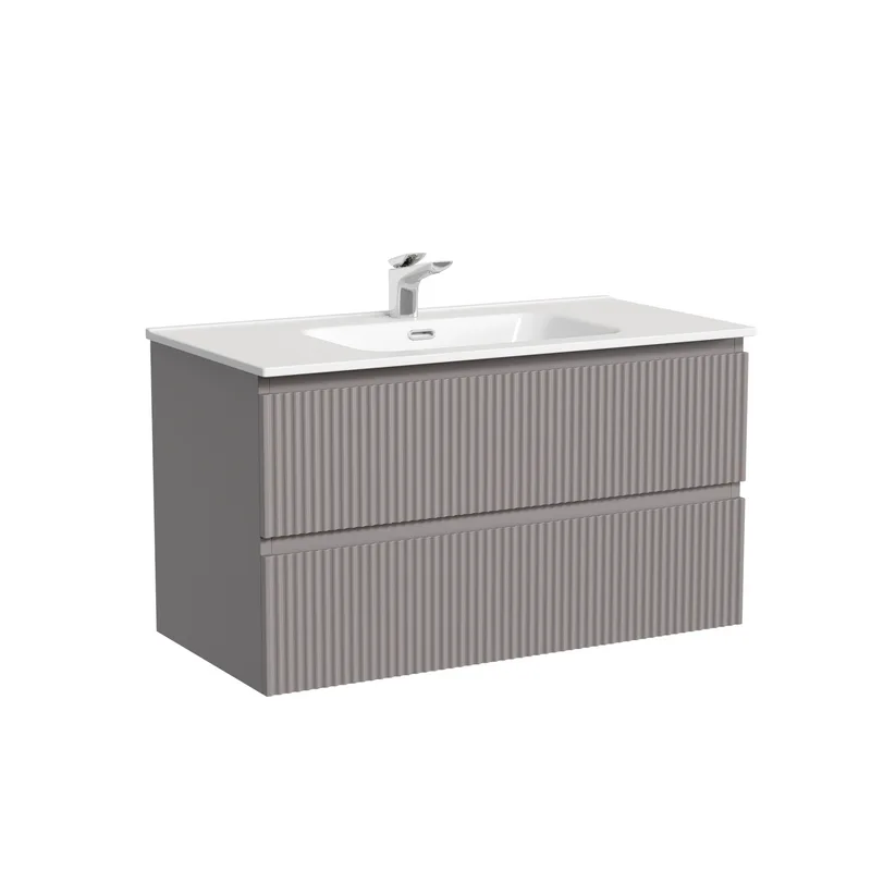 Тумба с раковиной Sancos Snob R 90 doha soft, раковина CN7002 Sancos — официальный сайт