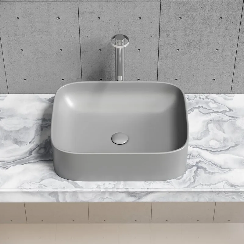Раковина Ceramicanova Element CN6052MH антрацит матовая Sancos — официальный сайт