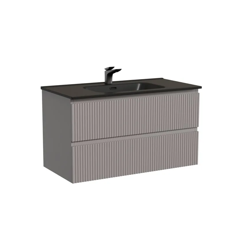 Тумба с раковиной Sancos Snob R 90 doha soft, раковина CN7002MB Sancos — официальный сайт