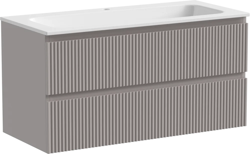 Тумба с раковиной Sancos Snob R 100 см, doha soft Sancos — официальный сайт