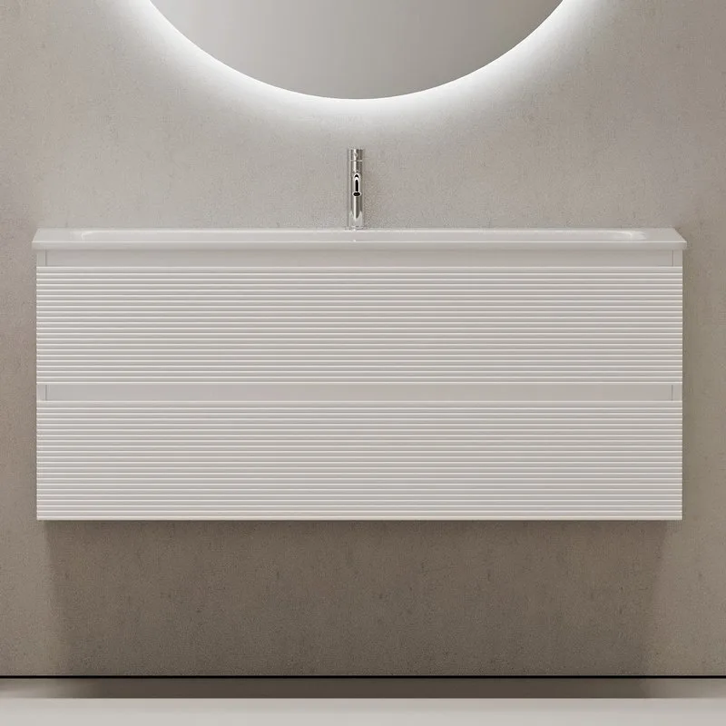 Тумба под раковину Sancos Folk 120 подвесная Bianco (белый), FL120W Sancos — официальный сайт