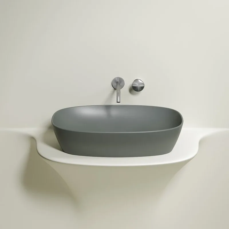 Раковина Ceramicanova Element CN6049MH антрацит матовая Sancos — официальный сайт