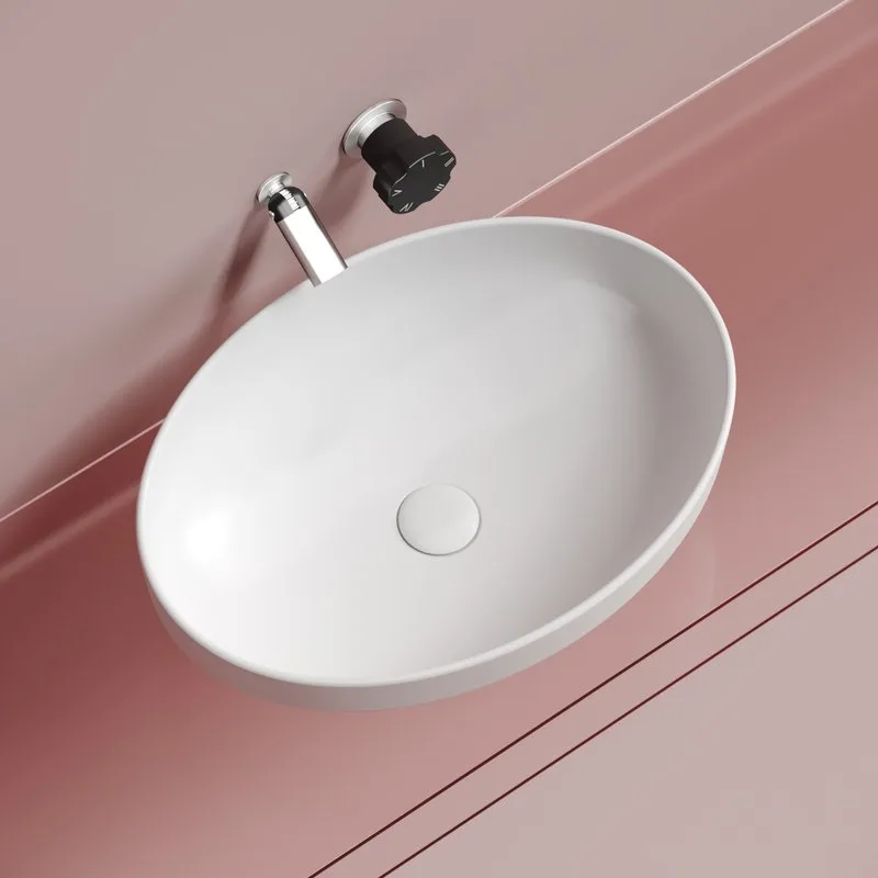 Раковина Ceramicanova Element CN6056MW белая матовая Sancos — официальный сайт
