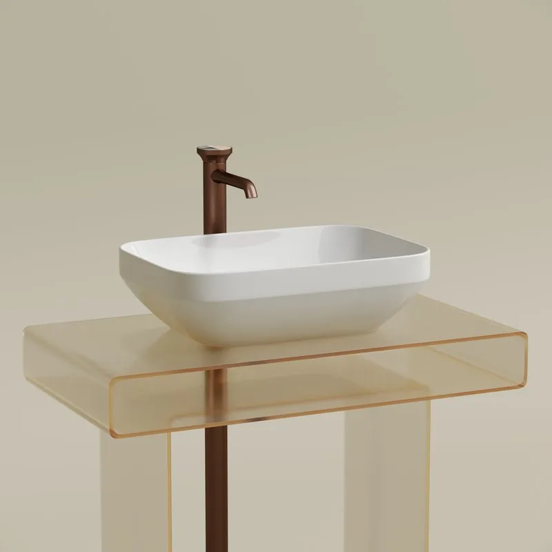 Раковина Ceramicanova Element CN6055 белая глянцевая Sancos — официальный сайт