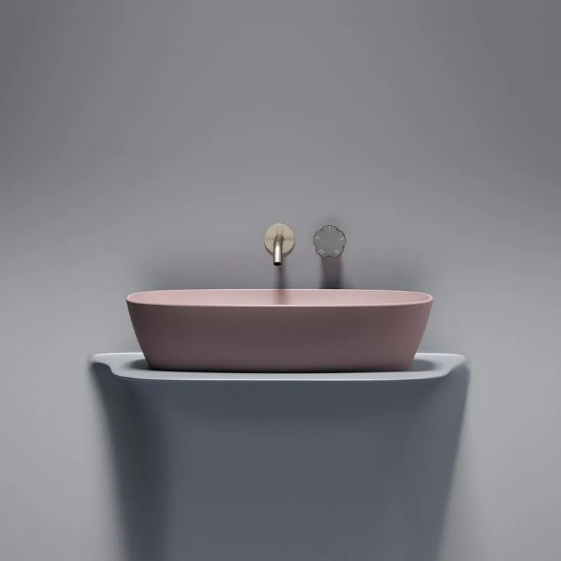 Раковина Ceramicanova Element CN6049MP розовая матовая Sancos — официальный сайт