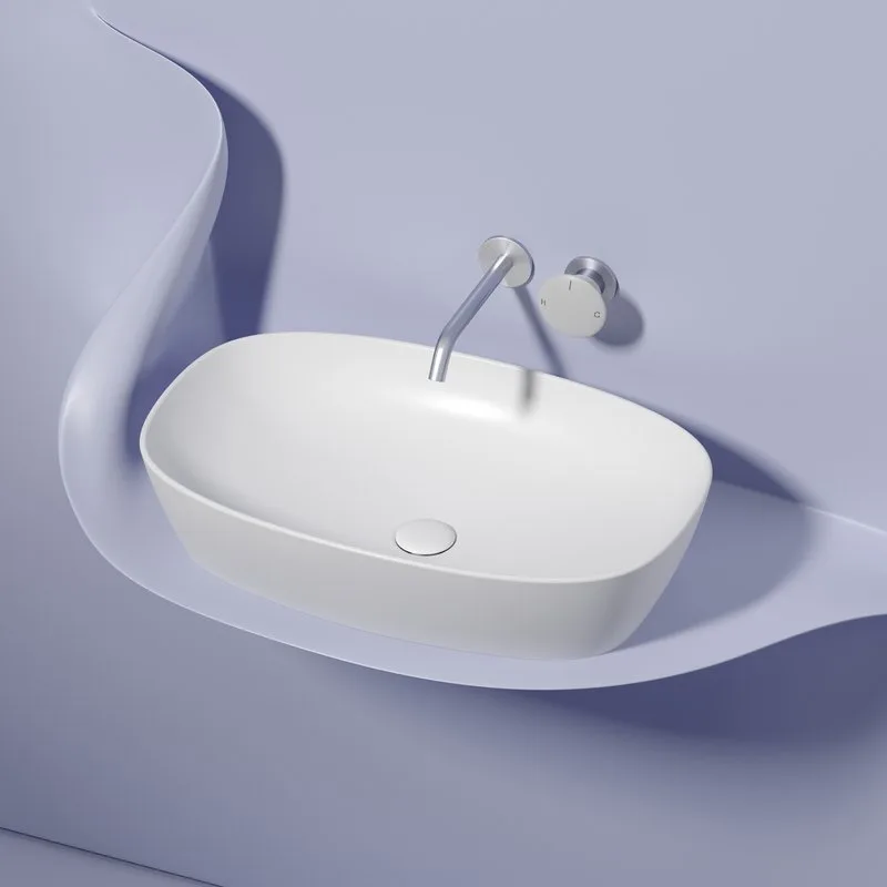 Раковина Ceramicanova Element CN6049MW белая матовая Sancos — официальный сайт