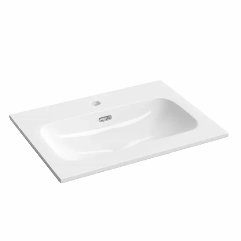 Мебельная раковина Ceramicanova Lucia CN6095, белая Sancos — официальный сайт